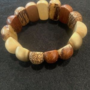 Wood Stretch Bracelet